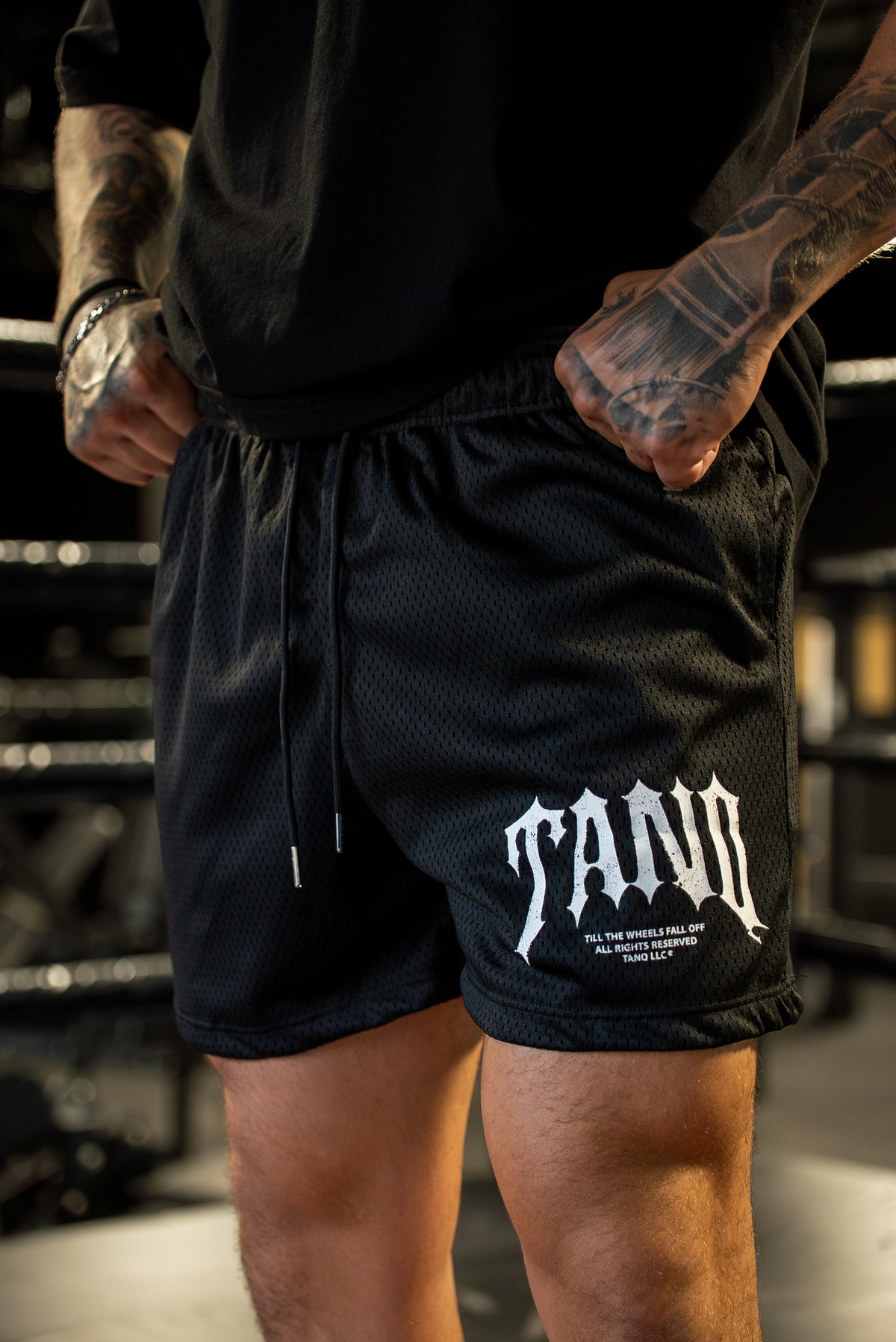 SMALL ARCH MESH SHORTS