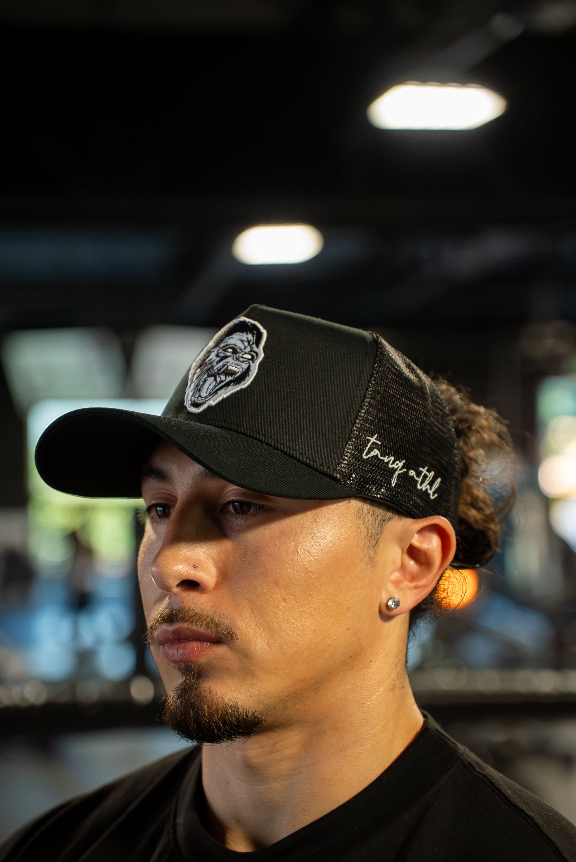 Gorilla Hat Black Trucker