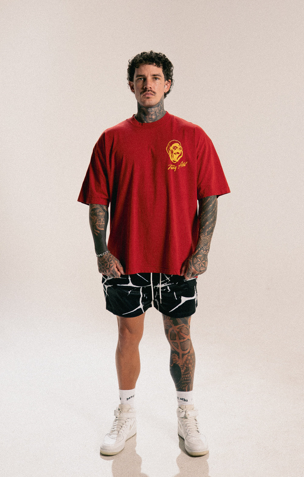 CLASSIC GORILLA TEE RED