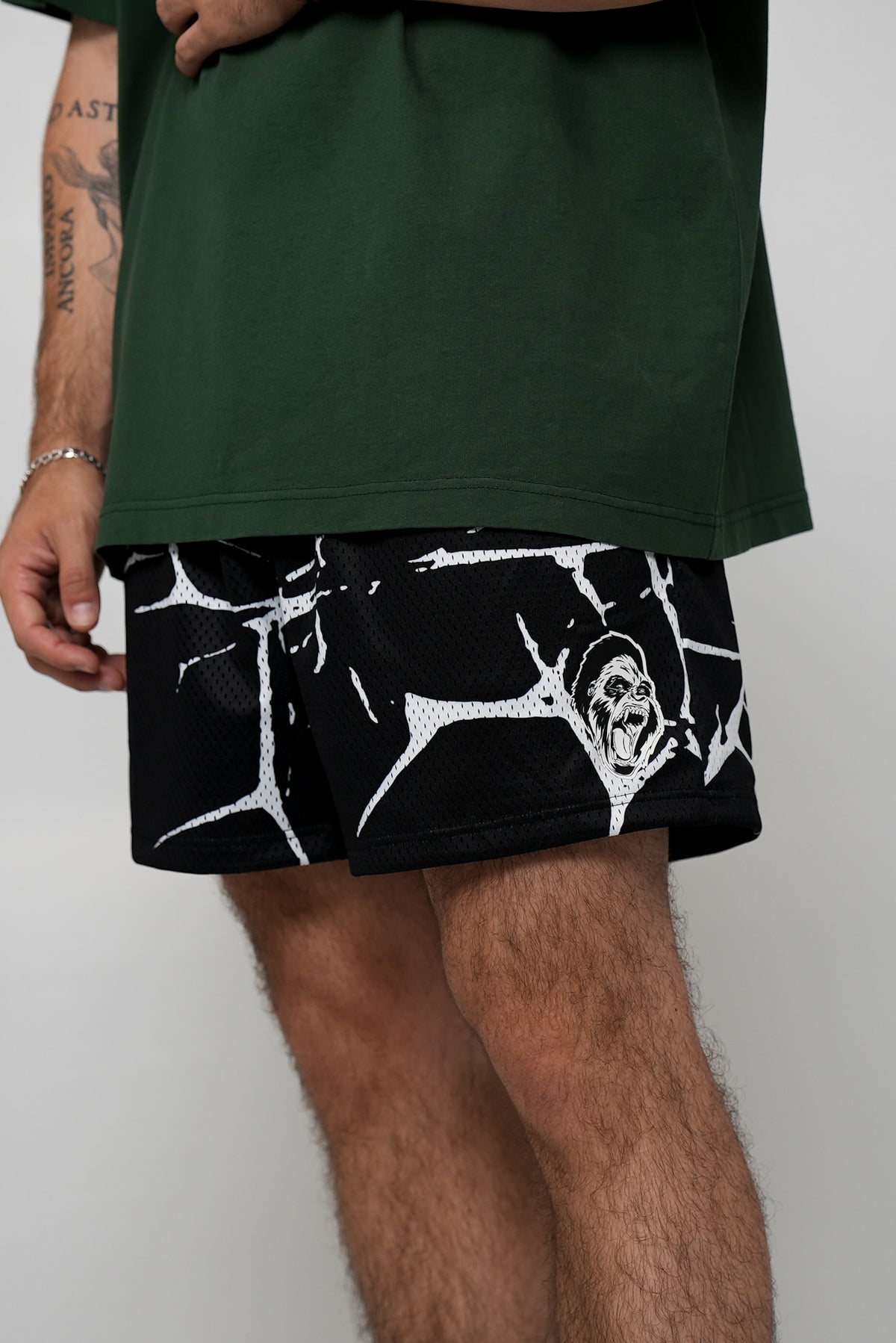 Marble Mesh Shorts