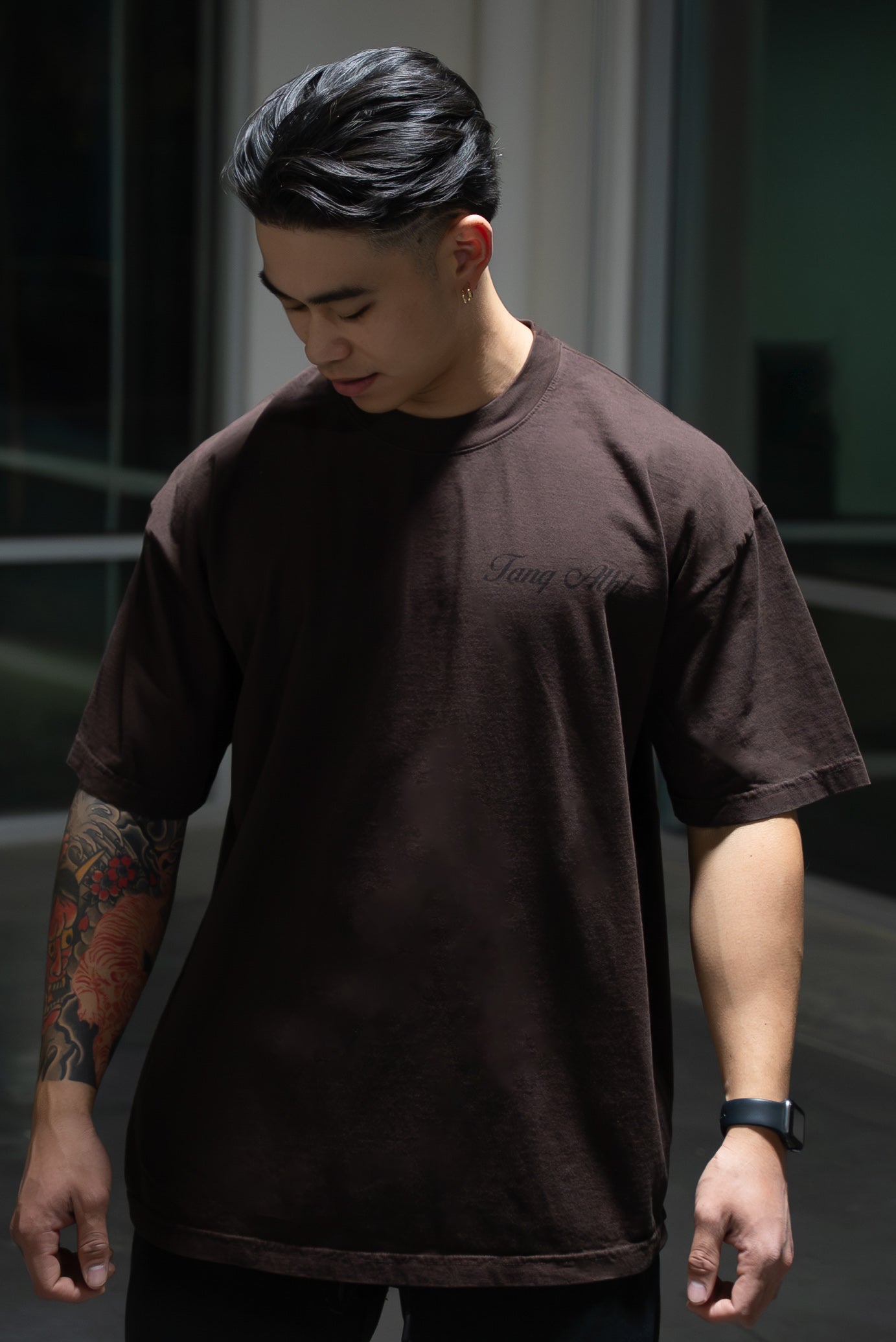 TANQ Los Angeles Tee Chocolate