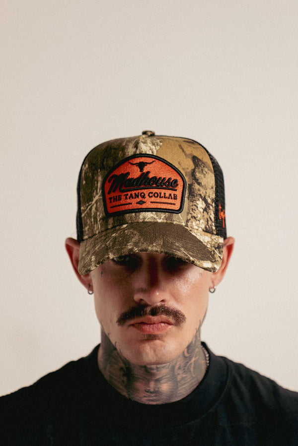 Madhouse Trucker Hat Camo