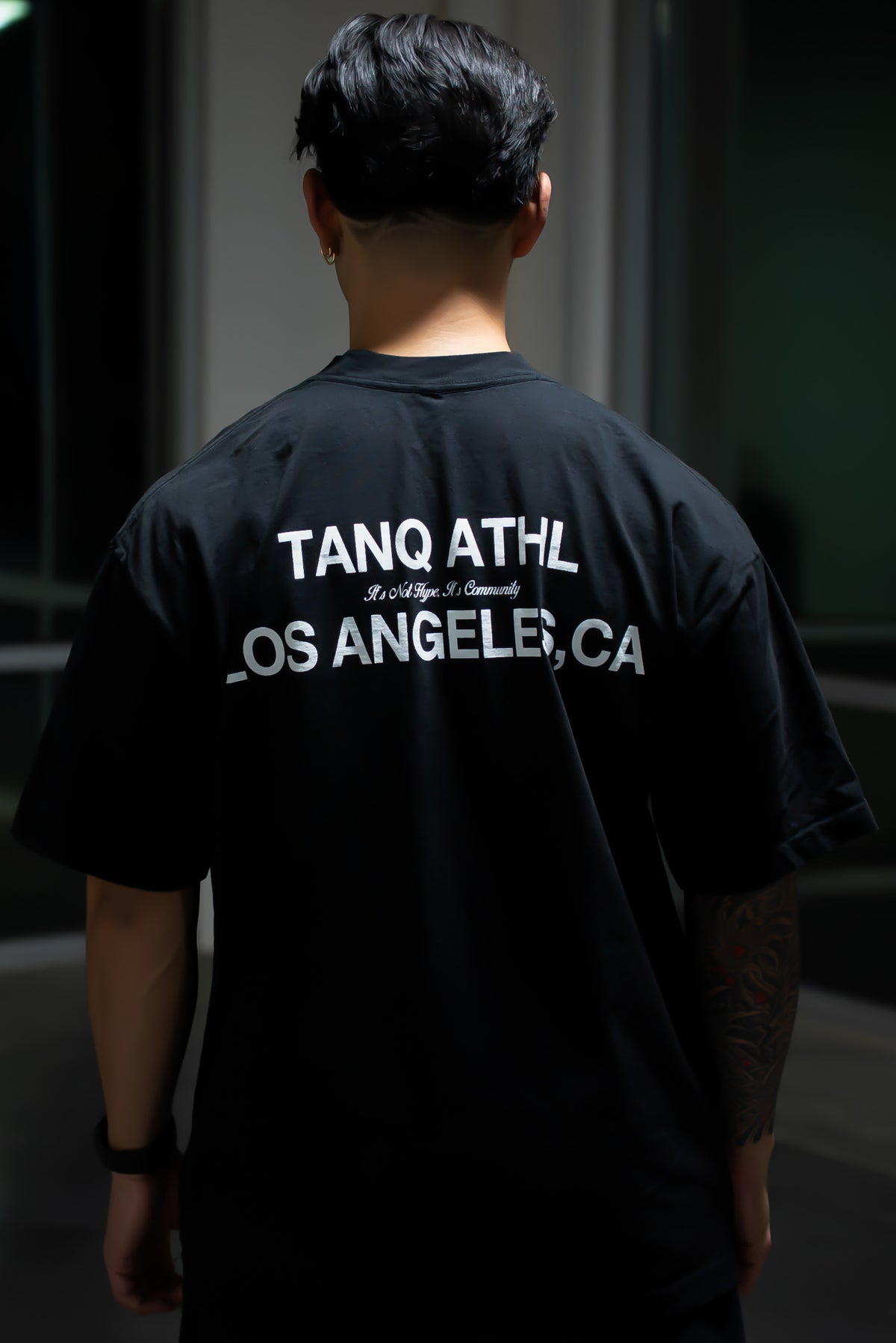 TANQ Los Angeles Tee Black
