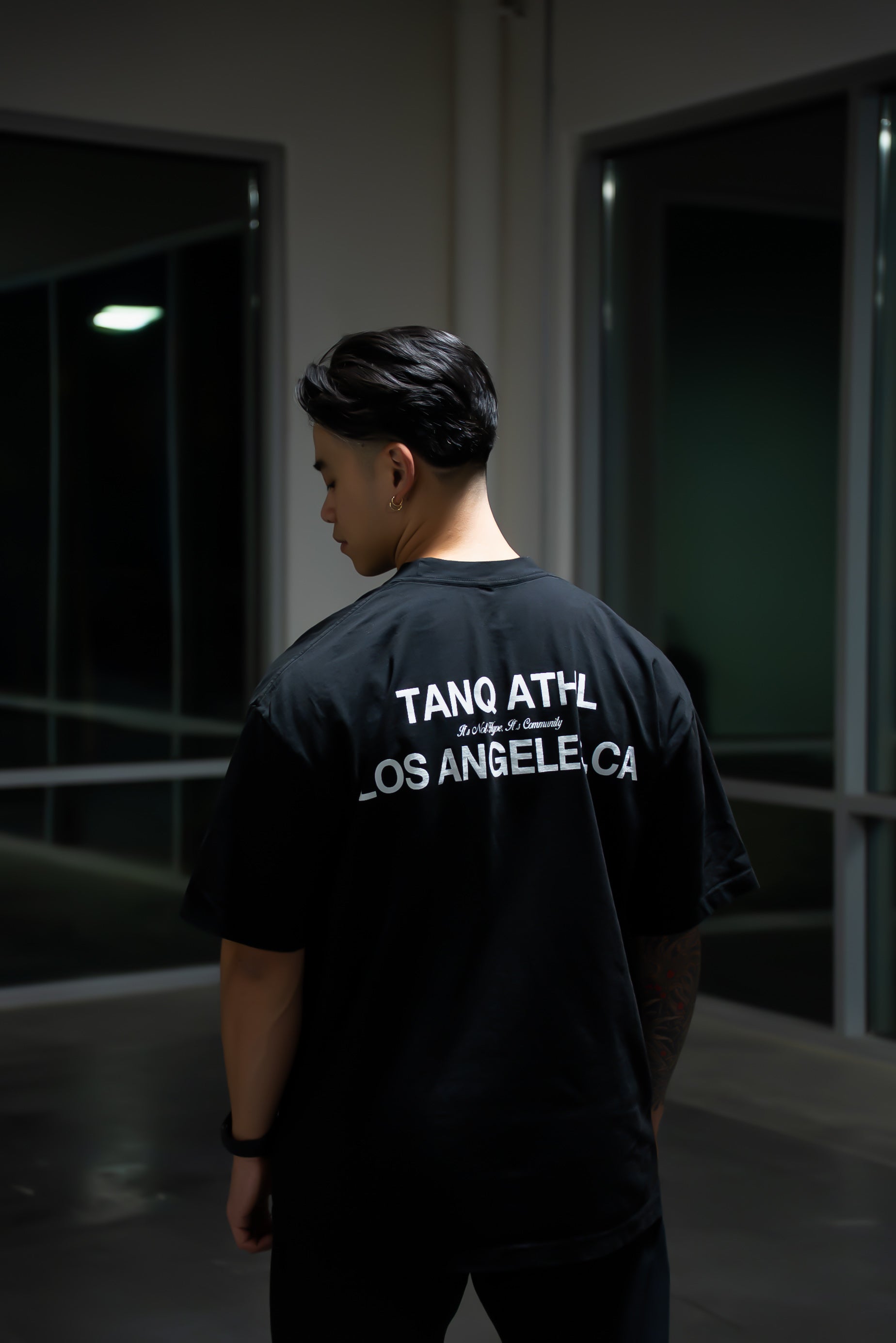 TANQ Los Angeles Tee Black