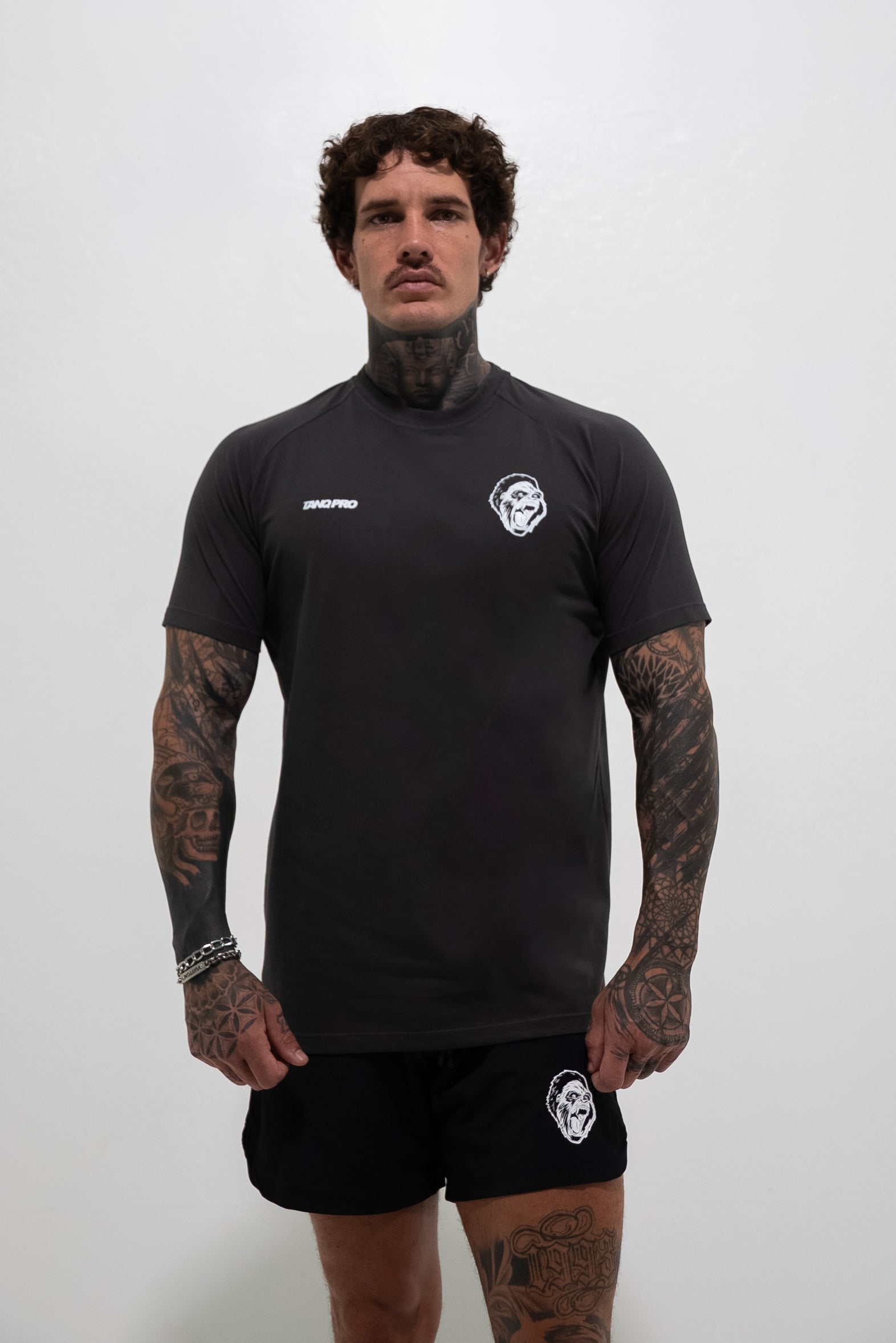 TANQ PRO SHORTS BLACK