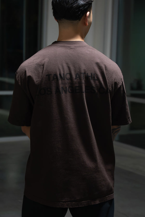 TANQ Los Angeles Tee Chocolate