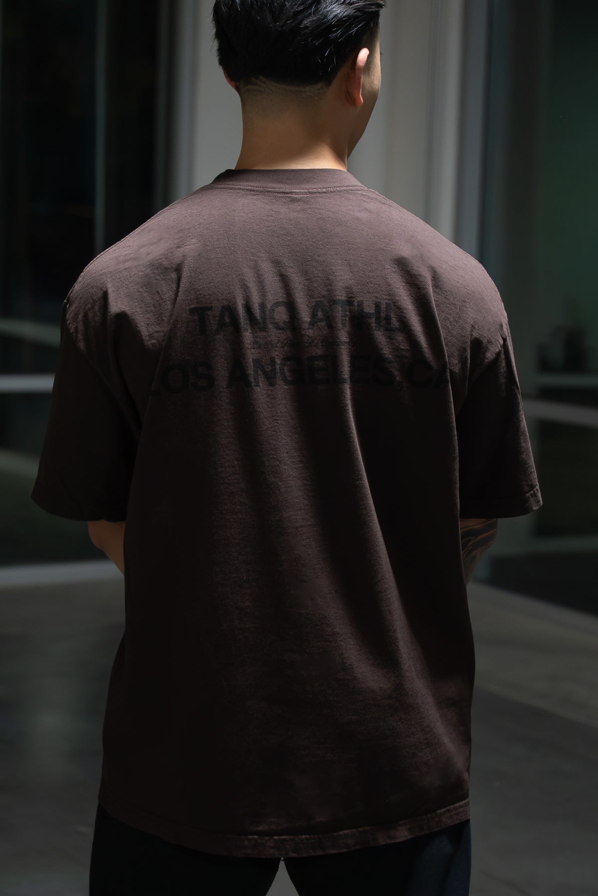 TANQ Los Angeles Tee Chocolate