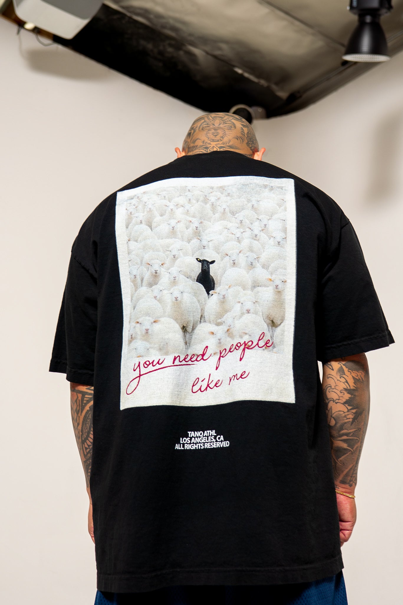 Black Sheep Tee Black