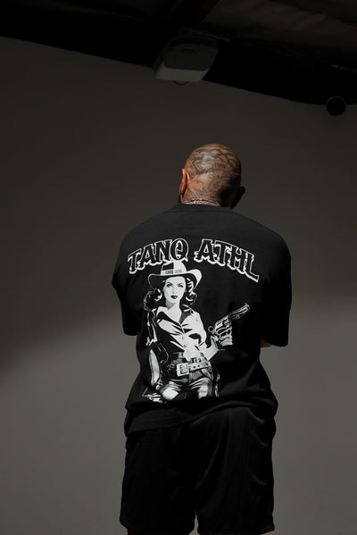 Cowgirl Tee - Black