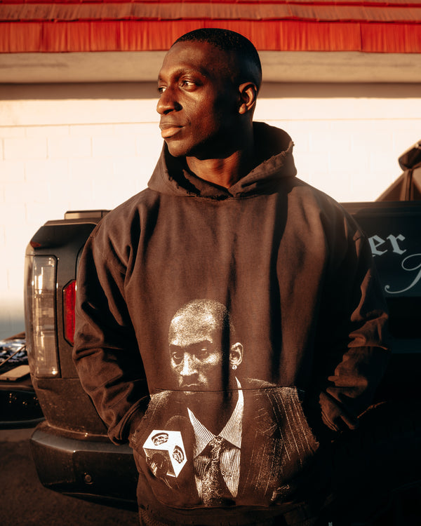 Kobe Press Conference Hoodie Black Potassium Washed