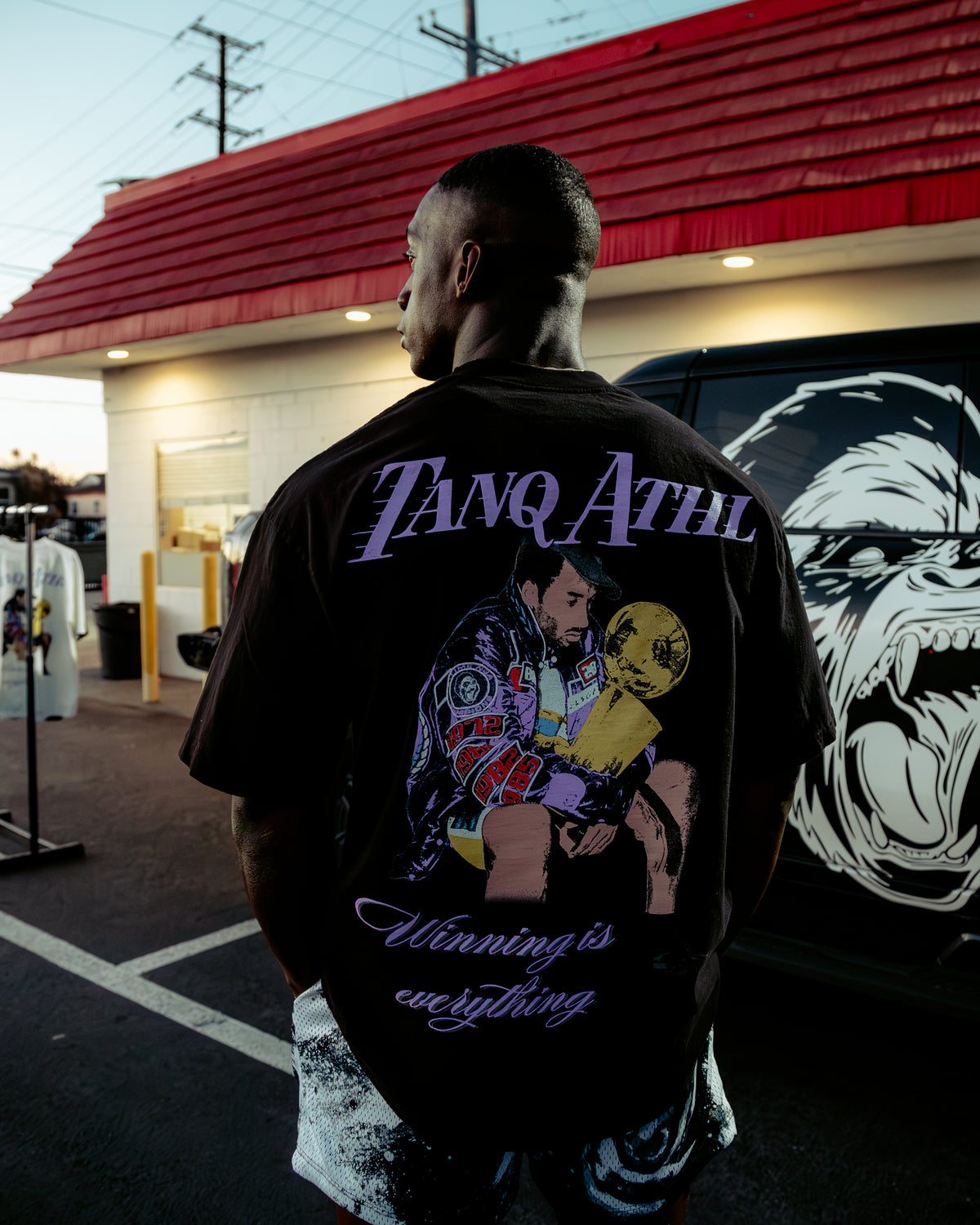 Winning Is Everything Tee Black