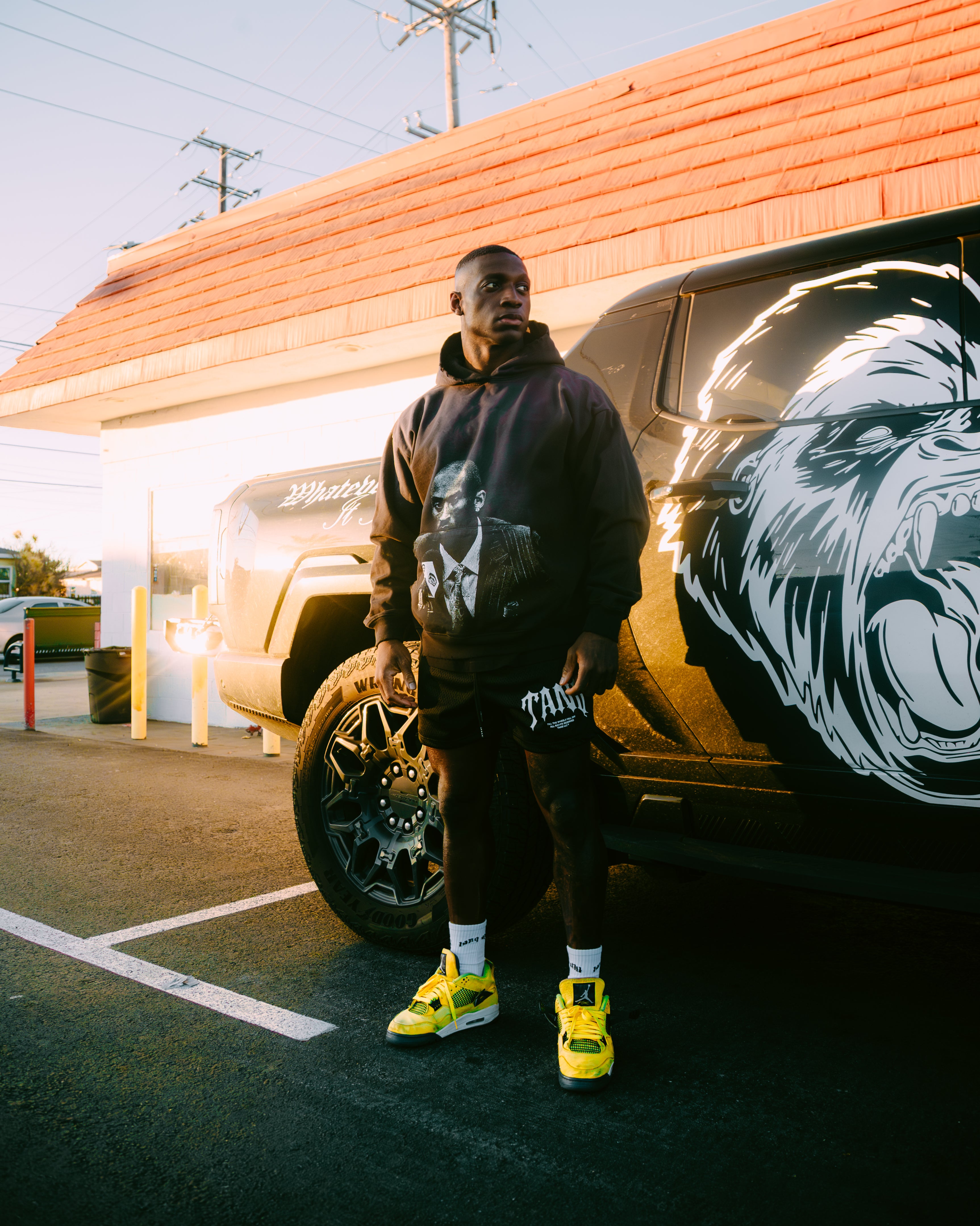 Kobe Press Conference Hoodie Black Potassium Washed