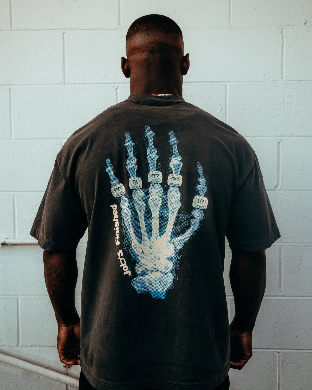 Kobe 5 Rings Tee Vintage Charcoal