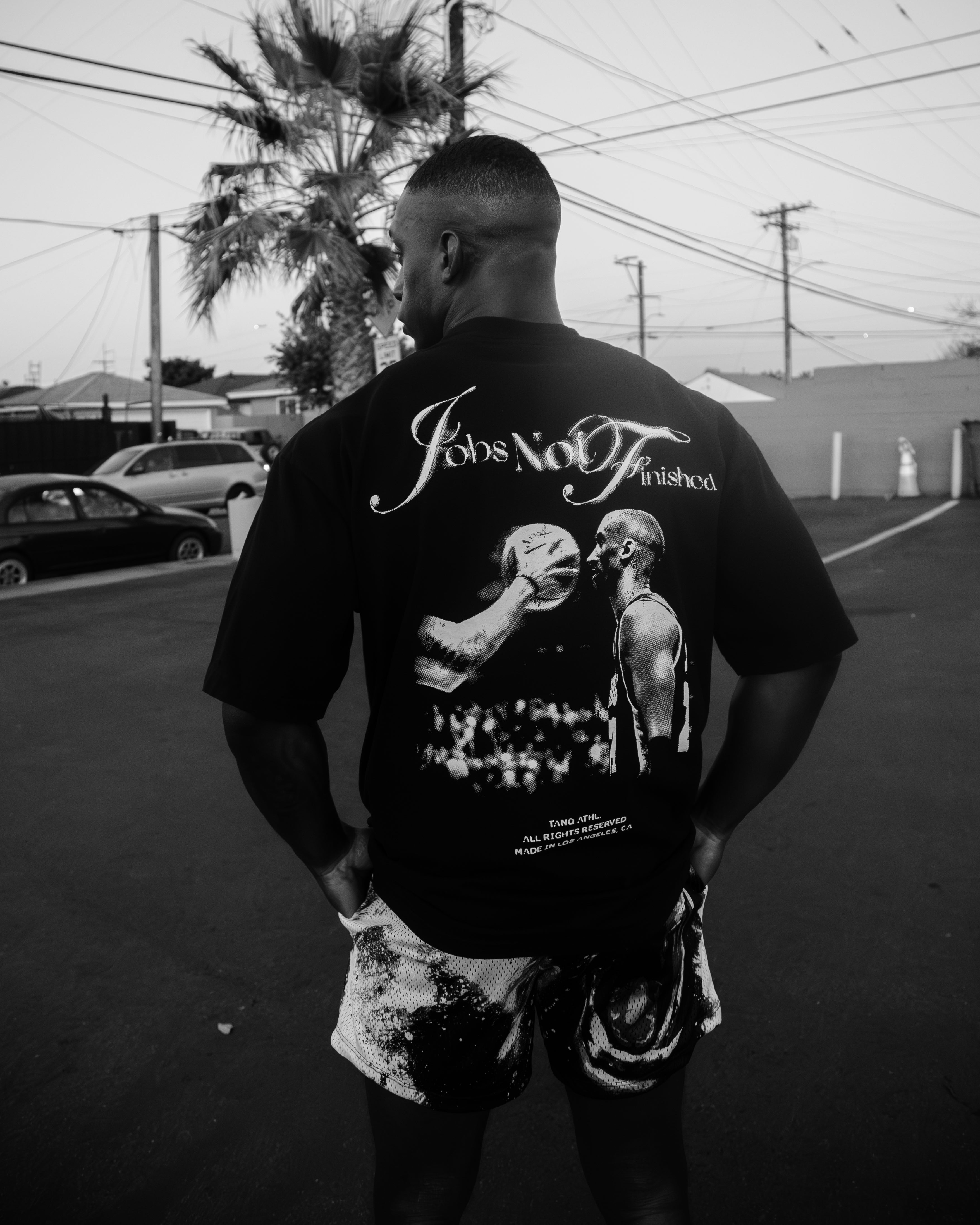 Kobe No Flinch Tee Black