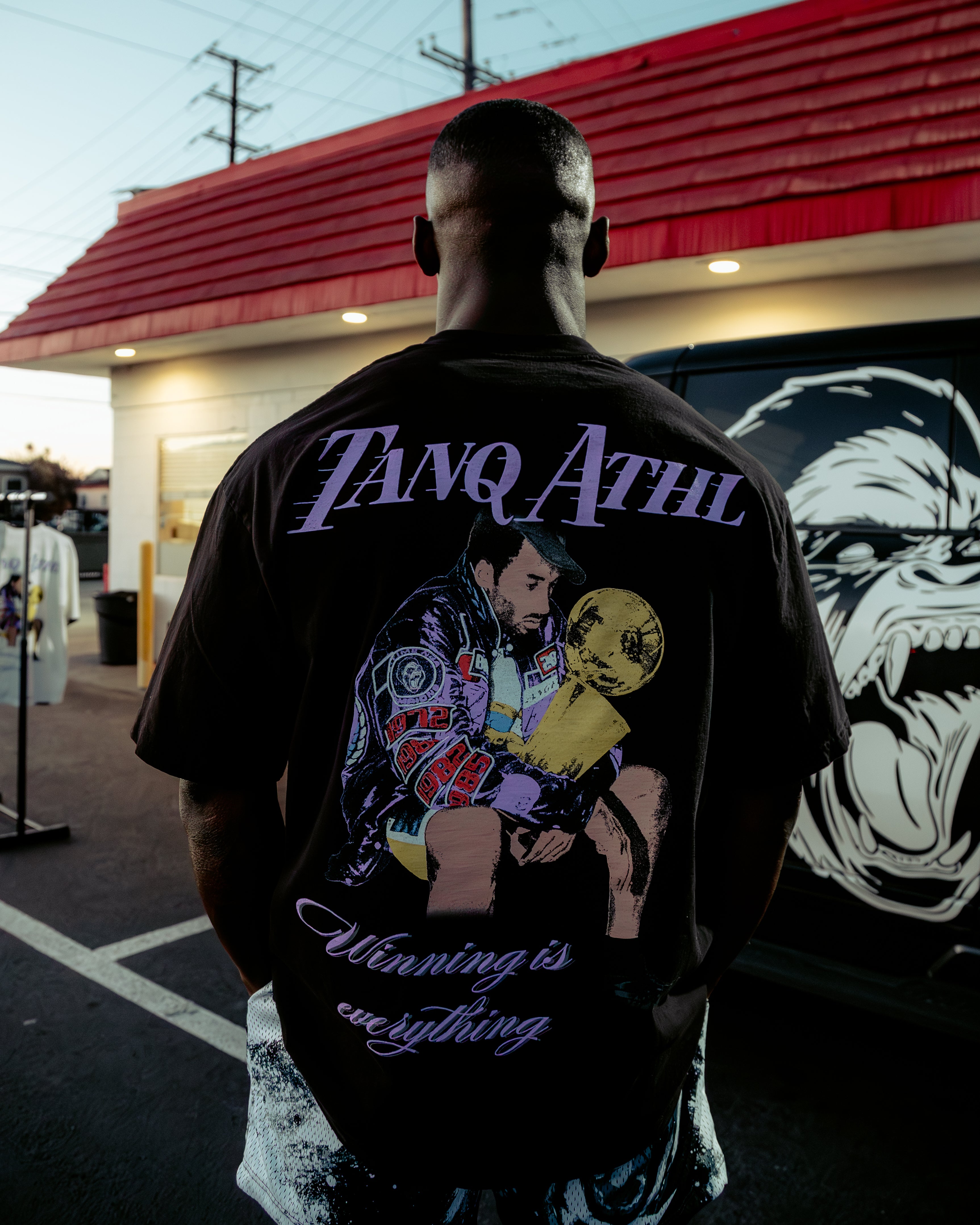 Winning Is Everything Tee Black