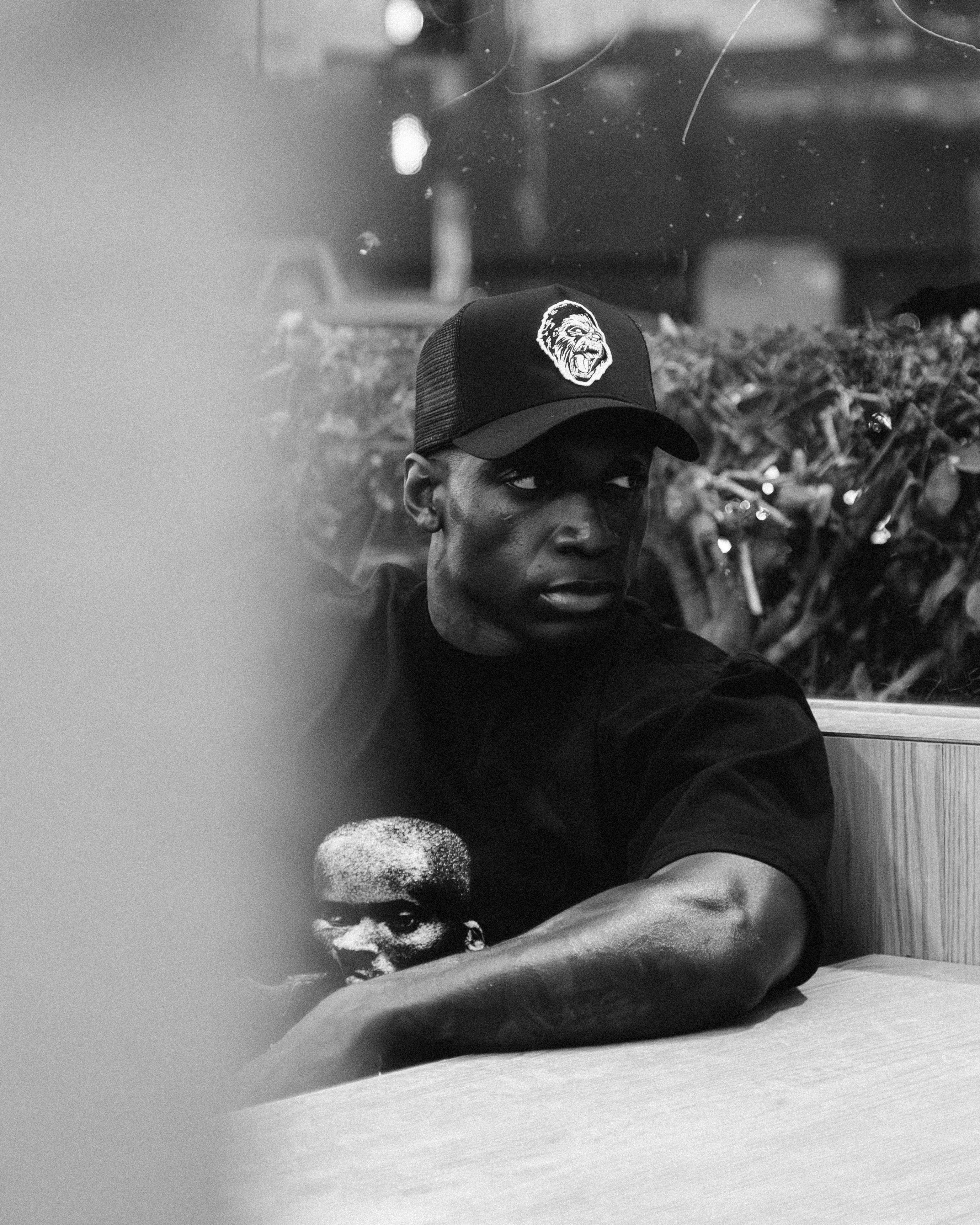 Gorilla Hat Black Trucker