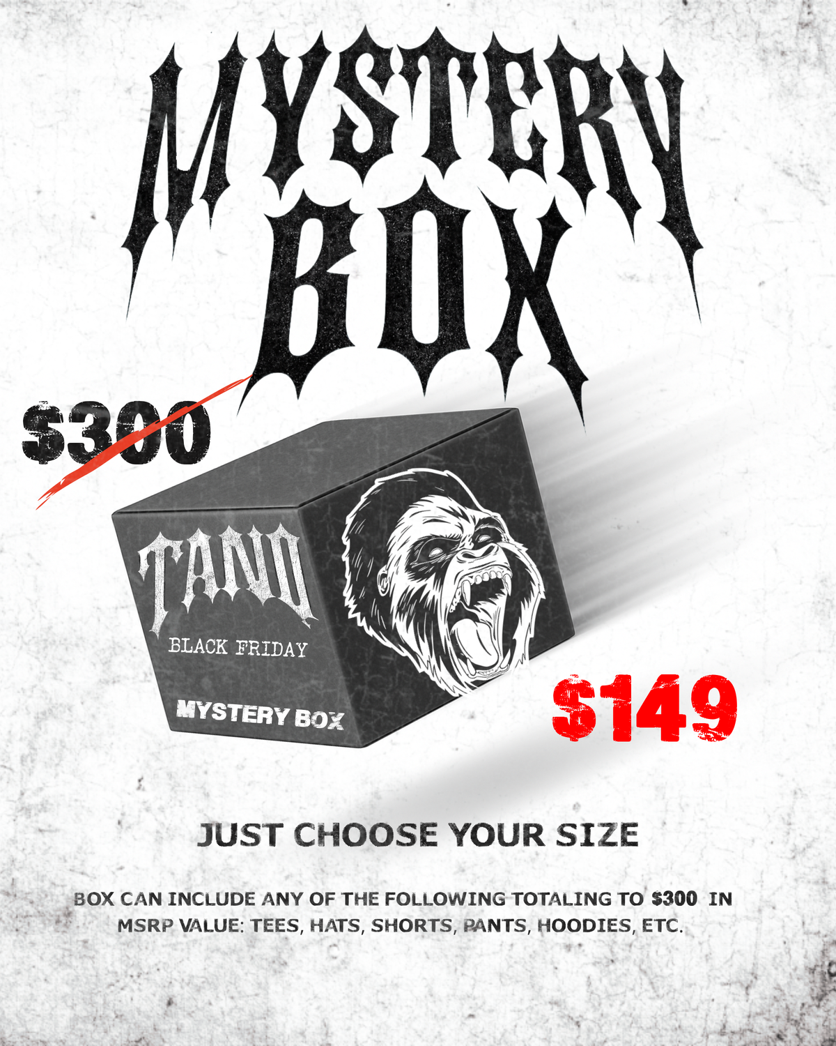TANQ Mystery Box '25 (discount applied at checkout)